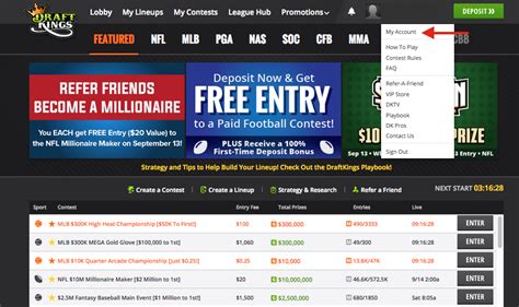 draftkings withdrawal